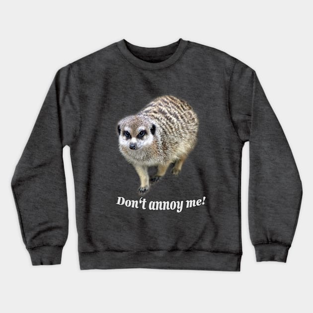 Don't annoy me! Crewneck Sweatshirt by MarionsArt